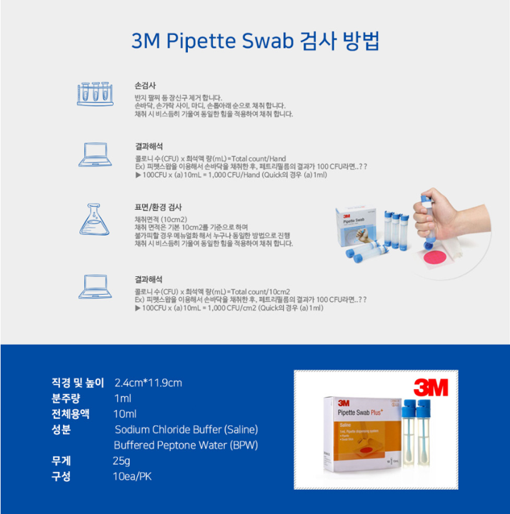 Pipette Swab 3M > 7. 의료장비 대영이화학